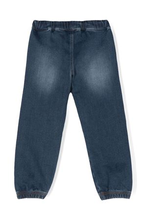 denim cotton jeans PALM ANGELS KIDS | PBYB004F24DEN0014545